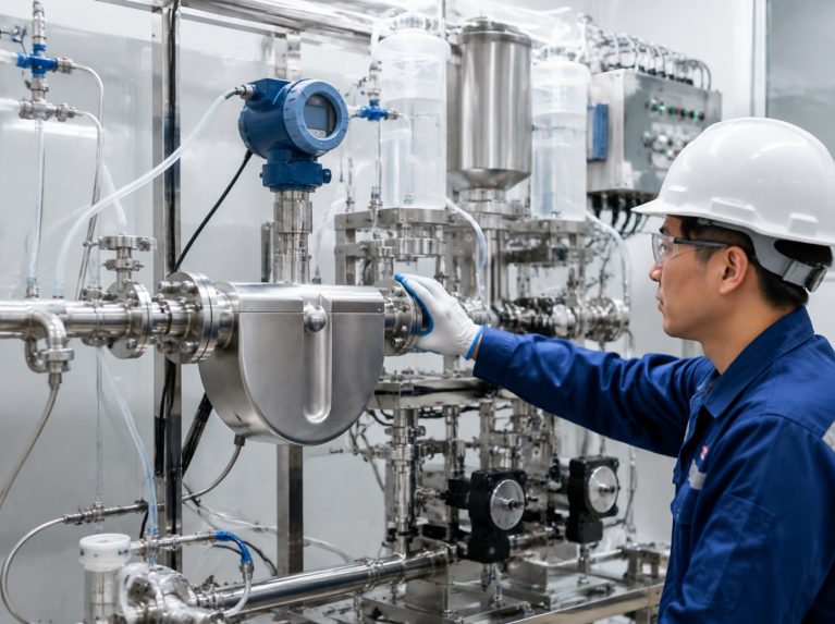 泉州科里奥利液体质量流量计